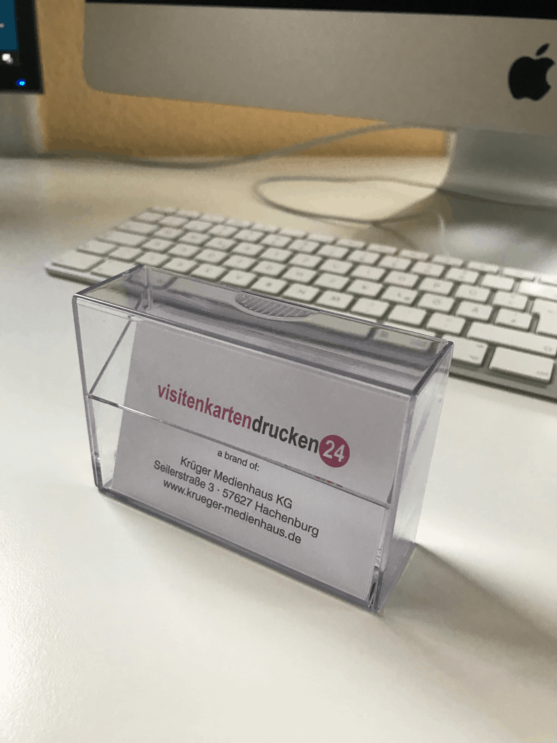 Visitenkartenbox – Bild 2